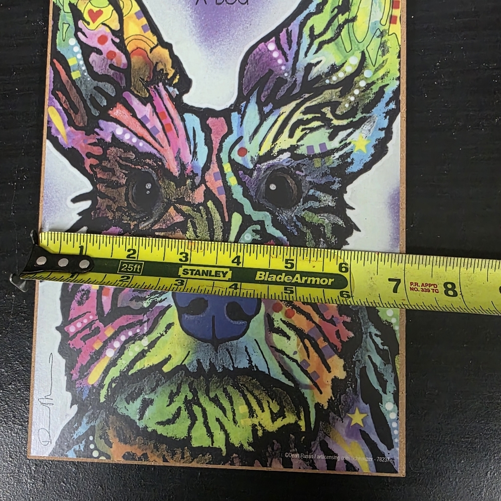 Dean Russo Neon Multicolored Dog Lover Hanging Wall Decor - Schnauzer - Picture 6 of 8